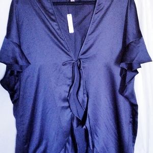 Women's Victoria's Secret Robe Black New One Size